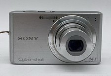 Sony Cyber-shot DSC-W610 14.1MP Digital Camera Silver - NEW Battery Charger