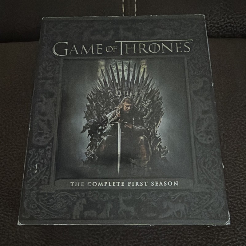 Game of Thrones Complete First Season Blu-ray Disc Set w/ Slipcover Sean Bean