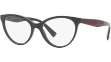 NEW VALENTINO VA3013 5199 BLACK DEMO 53MM AUTHENTIC EYEGLASSES 53-17-140