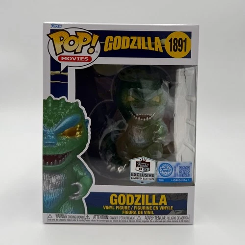 FUNKO POP MOVIES: GODZILLA VINYL FIGURE #1891 - HQ EXCLUSIVE - LE 3000 - IN HAND