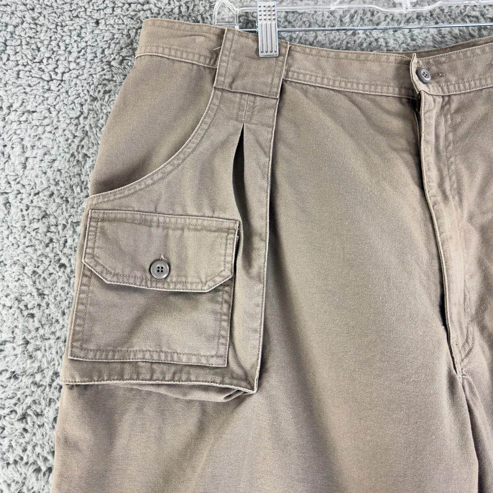 Dickies Cargo Pocket Shorts Mens Size 38 Khaki Brown 10" Casual Baggy Outdoor - Image 2 of 4