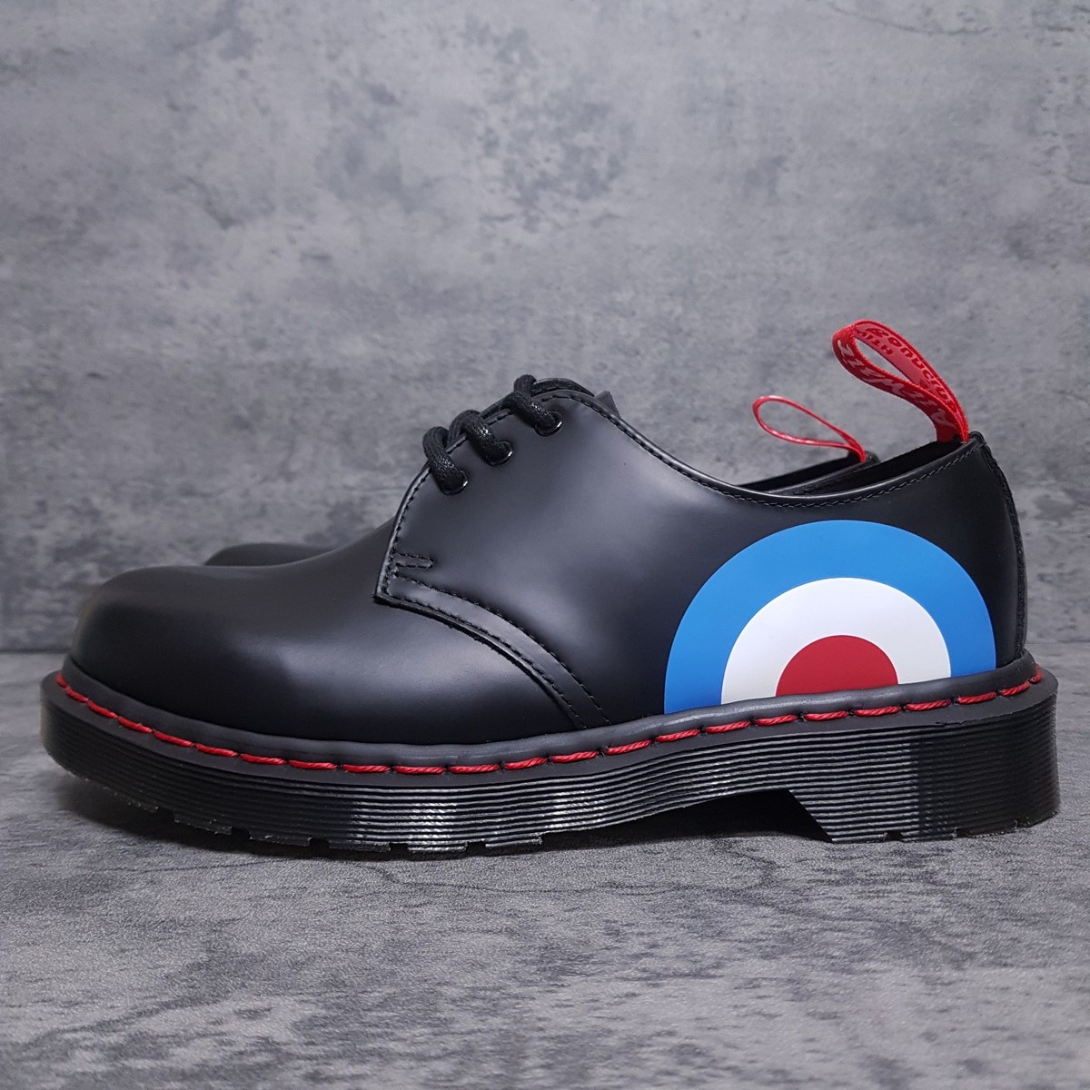 DR. MARTENS Air Wair X 1461 THE WHO Limited Leather Shoes Mens 6
