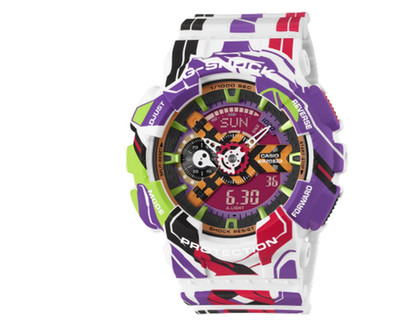 Casio G-Shock x Evangelion GA-110EVA30-7A Unit-01 30th Anniversary