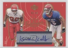 2003 Pros & Prospects Gold /50 Kareem Kelly Johnnie Morton #134 Rookie Auto RC