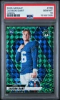 2025 Mosaic Jaxson Dart Variation Green RC PSA 10