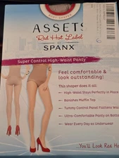 Spanx Assets Red Hot Label Super Control High Waist Panty Shaper Size 6 F Bare