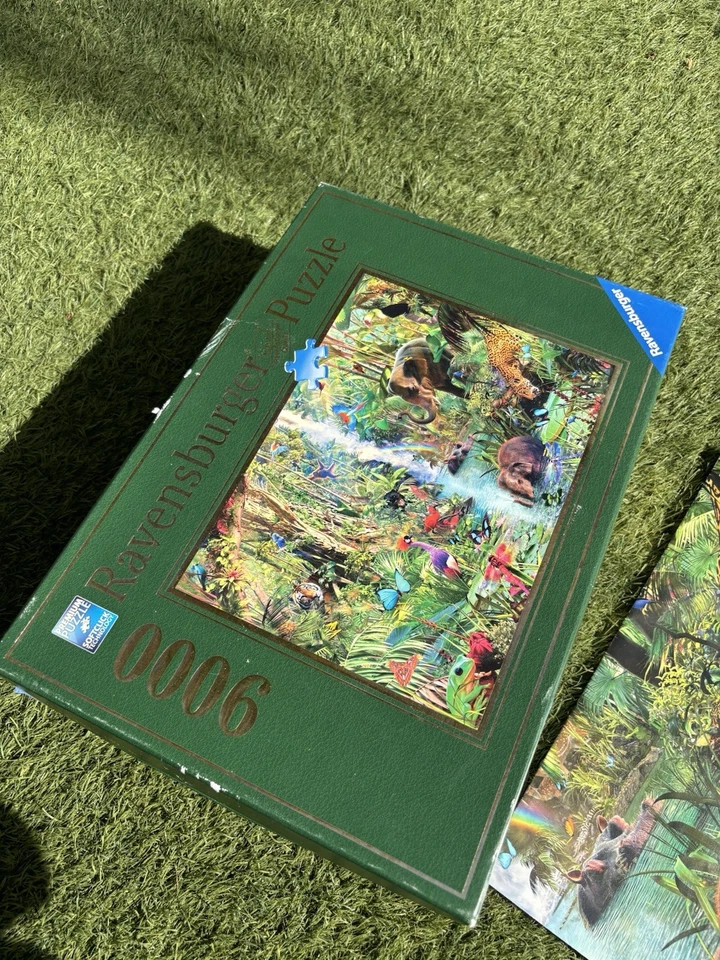 RAVENSBURGER 9000 PIEZAS ANIMALES DE LA SELVA Nº 17 801 8 D-88194 Foto 3 de 4