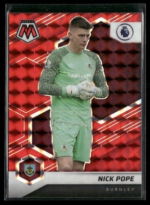 Nick Pope 2021 Panini Mosaic Premier League Red Burnley #40