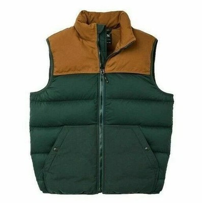 Filson Featherweight Down Vest Fir Green Whiskey 850 Fill Goose Down XL New