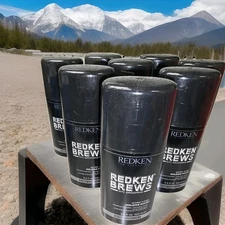 DEALER LOT: 8 PCS / 1 CASE Redken Brews Work Hard Molding Paste 3.4 oz Pump