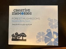 Creative Memories Forest Mushrooms Decorative Border Punch NEW Limited Edition