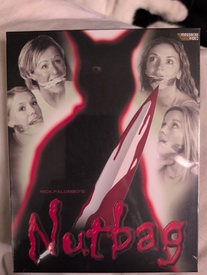 Nutbag Blu-ray Nick Palumbo Limited Edition Slipcover Massacre Video Remastered 