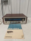 Vintage Pioneer SX-424  AM/FM Stereo Receiver parts or repair ONLY #3297