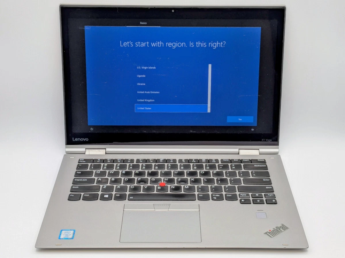 Lenovo ThinkPad X1 Yoga 2.50-2.99GHz PC Laptops & Netbooks for