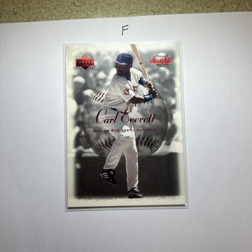 2001 Upper Deck Sweet Spot Carl Everett #99 card