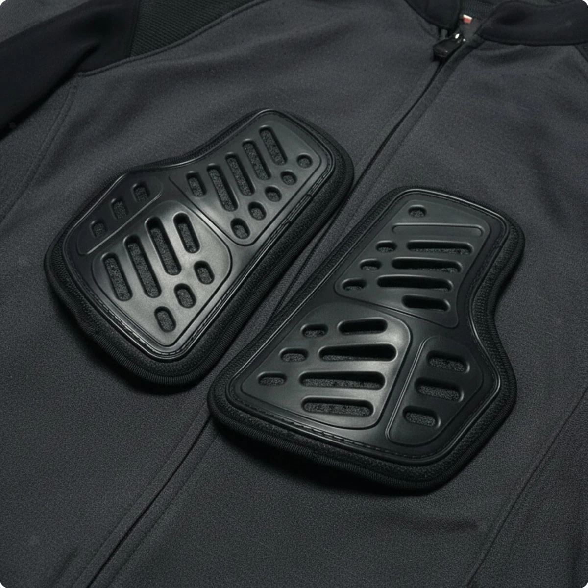 Motorcycle Chest Protector Insert Breathable Suit Chest Protector Wear-Resistant