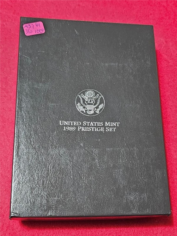 1989-S THE STATUE OF FREEDOM Silver Dollar Prestige 7 Coin Proof Set   #MF-3761