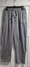 NEW - Never worn GRAY men's pajama pants - 100 cotton