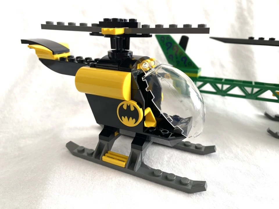 LEGO Batman Lot Riddler Chopper, Bat Chopper, GCPD Squad Car, Cat Cycle, USED - Image 4 of 4