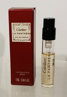 Cartier La Panthère EDP Travel / Sample SZ Spray 0.06 OZ 2 ML ~Low Filled