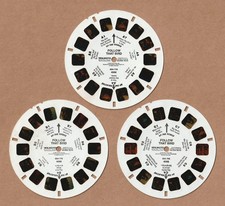 Set of View-Master reels Sesame Street Follow that Bird 1985