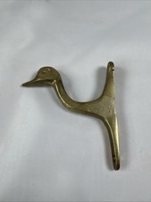 Vintage Solid Brass Mid-Century Modern Duck /...