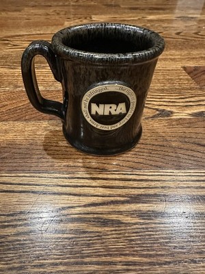 NRA USA Life Member National Rifle Association Stoneware Mug Sunset Hill 