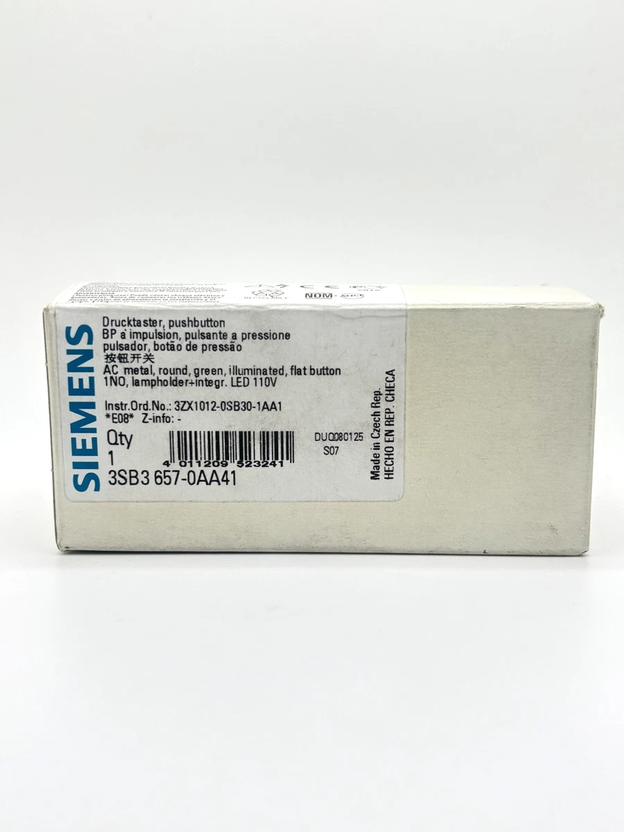 Selettore Rotativo Siemens 3SB1200-2AB53 Usato – 3 Posizioni 1-0-2, Anello Nero Incluso - Foto 4