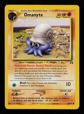 Omanyte 60/75 Unlimited Common Neo Discovery Pokemon Card on eBay