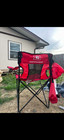 4 chairs for sports defender chairs red — photo 2