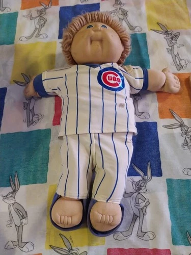 Vintage 1986 Chicago Cubs Cabbage Patch Doll