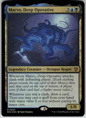Marvo, Deep Operative Foil 7 MKC M Commander: Murders at Karlov Manor MTG