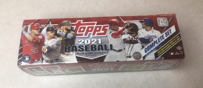 2021 Topps Baseball Complete Factory Hobby Set 660 Cards Sealed Series 1 & 2