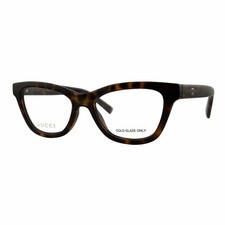 Gucci GG1983O Havana Brown Cat Eye Eyeglasses Frames 52mm 17mm 140mm - 002