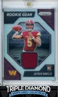2024 Panini Prizm Jayden Daniels Rookie Gear Patch Silver Prizm Commanders AB783