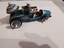 🚗✨ Vintage Blechspielzeug Auto mit Uhrwerk – Oldtimer Rennwagen 🧸 Sammlerstück