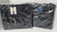 Lot of 2 Port Authority Stadium Seat Foldable Padded Chair Black NEW Sealed