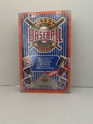 1992 Upper Deck Baseball Cards Factory Sealed Box - Find the Ted Williams