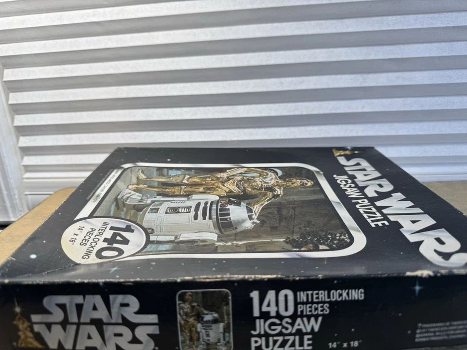 Kenner 1977 Star Wars C3PO & R2D2 Jigsaw Puzzle 140 Piece - Image 3 of 4