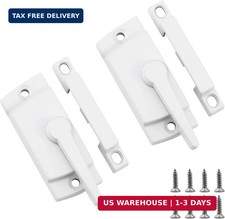 Window Sash Locks, 2 PCS Window Latches Replacement, Window Locks for up and Dow