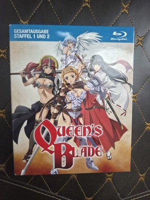 Queen's Blade Komplett Box Staffel 1 + 2 Bluray NEU & OVP