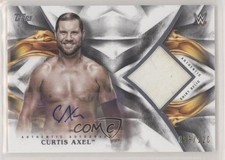 2019 Topps WWE Undisputed Relics /120 Michael Mcgillicutty Curtis Axel Auto 06m8