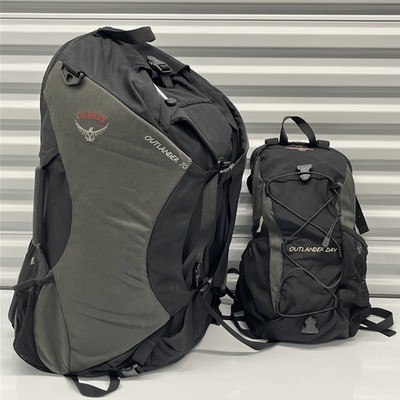 Osprey Outlander 70 Men's 70L Hiking Backpack Gray/Black Large Hip Belt