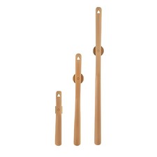 Wooden Long Shoe Horn 30-75cm/11-29 Magnetic Base Ergonomic Shoehorn Lazy Hel...