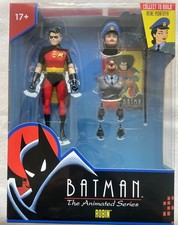 McFarlane DC Batman Animated Series BTAS Robin Black & Red BAF Rene Montoya NEW