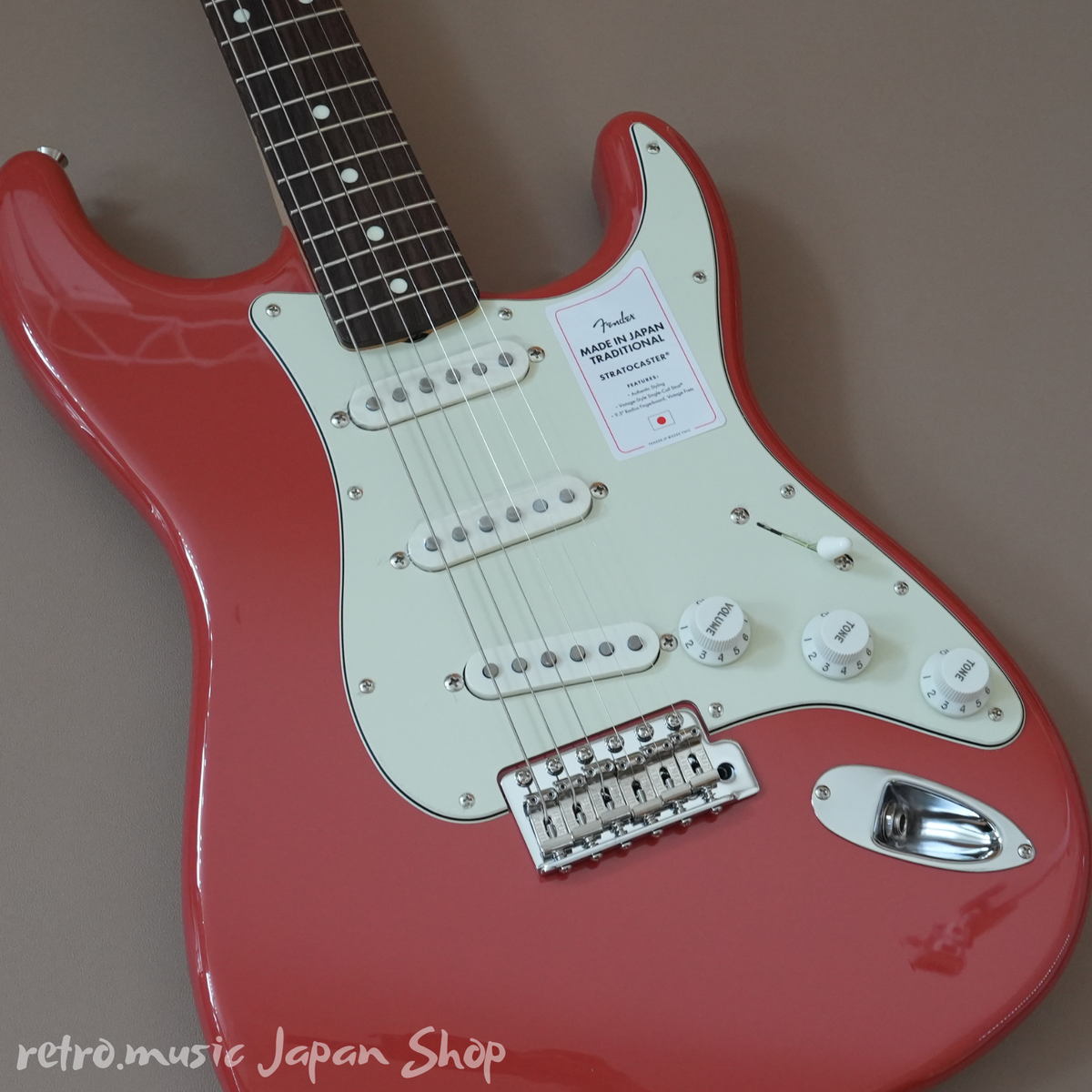 Fender Made in Japan Traditional 60s Stratocaster Rosewood Fiesta