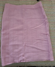 Sincerity Jules Pink Pencil Straight Skirt Stretch Size Small