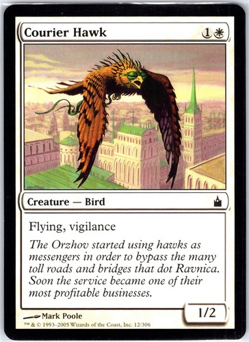Courier Hawk (Ravnica: City of Guilds #12) Common