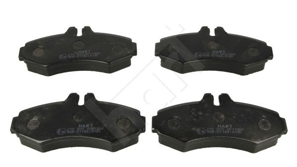 Hart 215 920 Bremsbelagsatz, Scheibenbremse FüR MERCEDES-BENZ-image