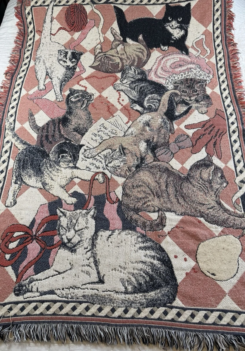 その他 USED FRINGE BLANKET fringed throw products for sale | eBay